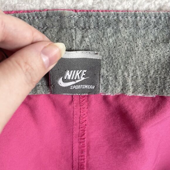 Vintage Nike Womens Shorts Medium 8-10 Running Pink Gym Workout *READ* - Picture 13 of 13